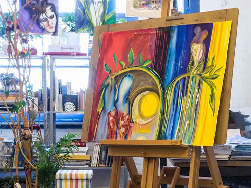 Art studio